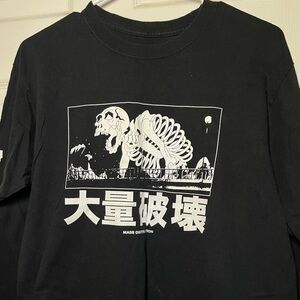 Long sleeve black t-shirt